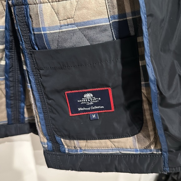 Hawes and Curtis Quilted Button up Jacket - Picture 7 of 8